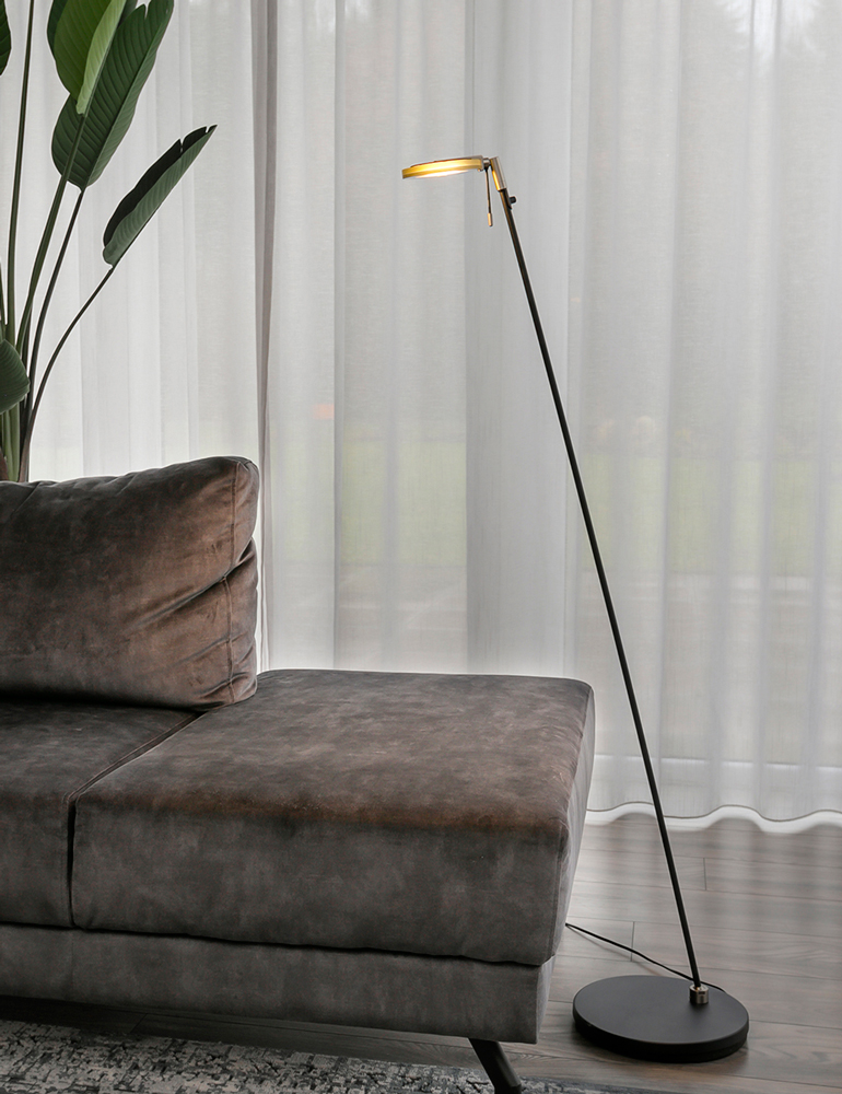 Lampe LED avec pied fin Steinhauer Turound noir – Image 3