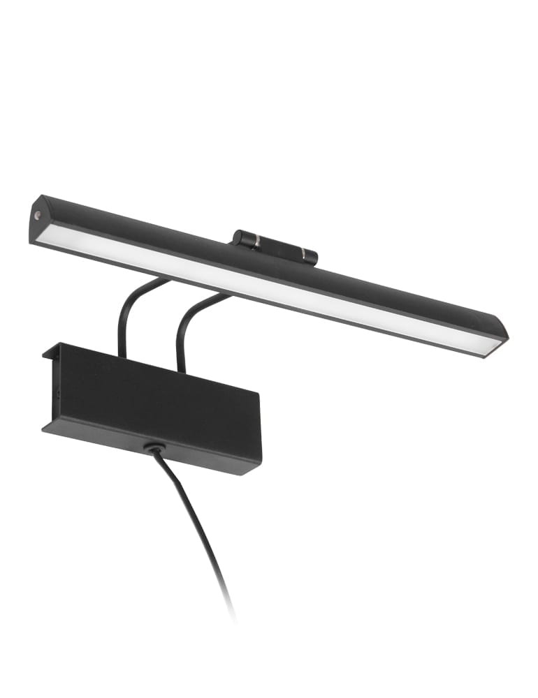 Lampe LED murale pour tableau Steinhauer Litho noire – Image 4