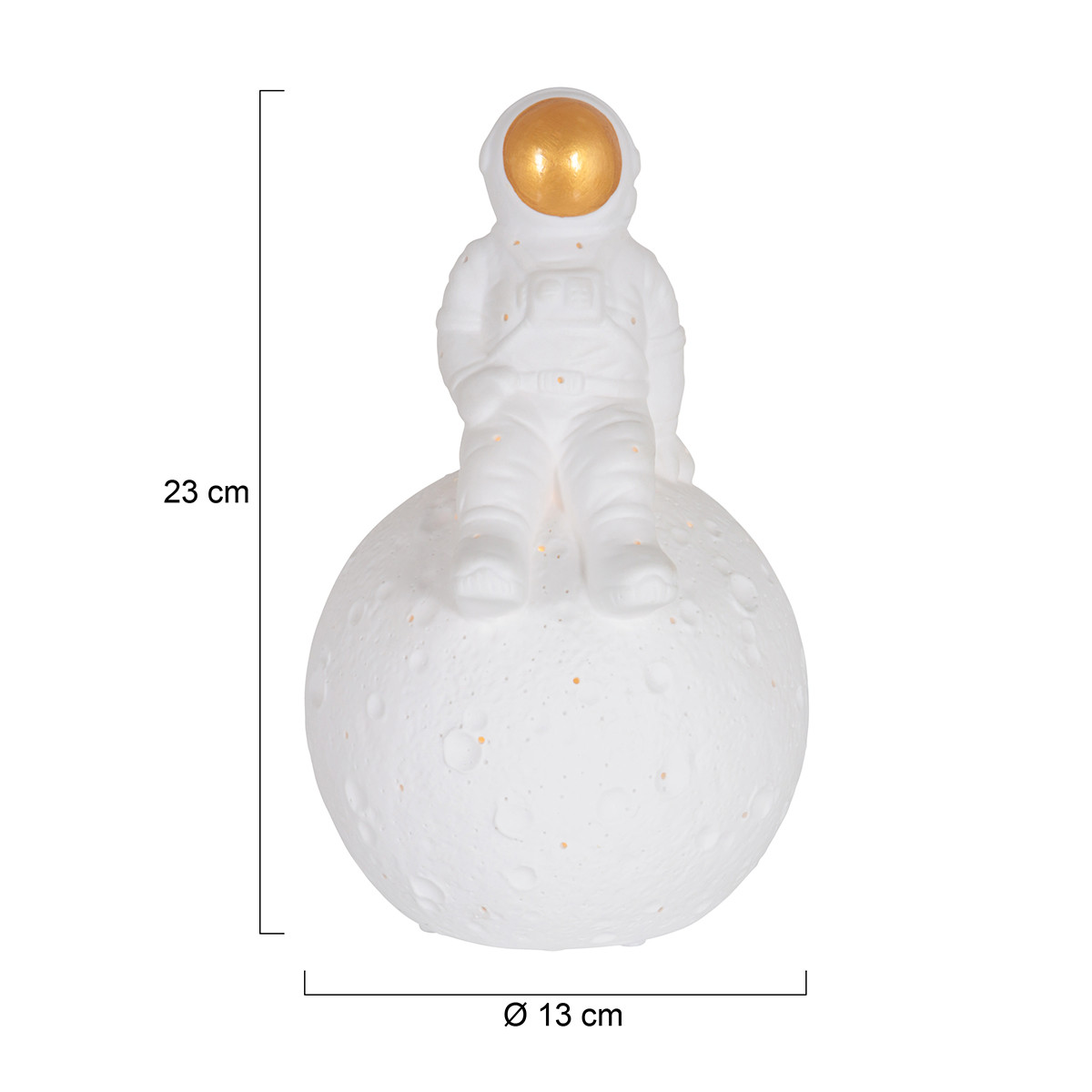 Lampe lune astronaute Anne Lighting Jazz blanc – Image 6