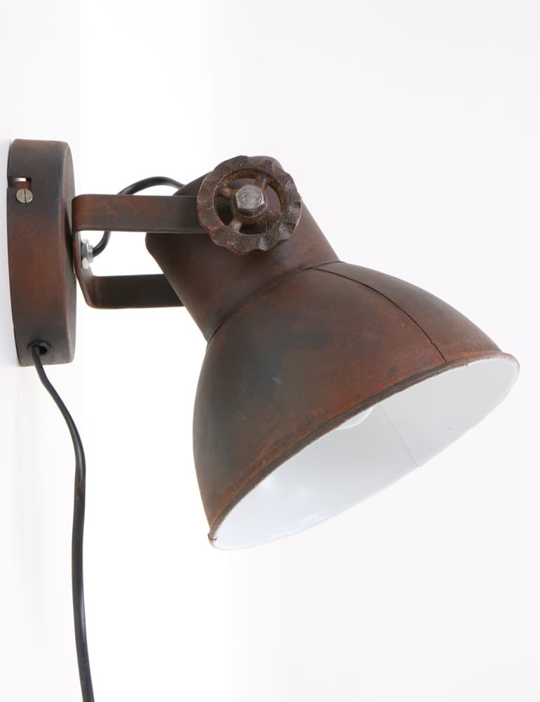 Lampe murale design Light & Living Elay couleur marron – Image 2