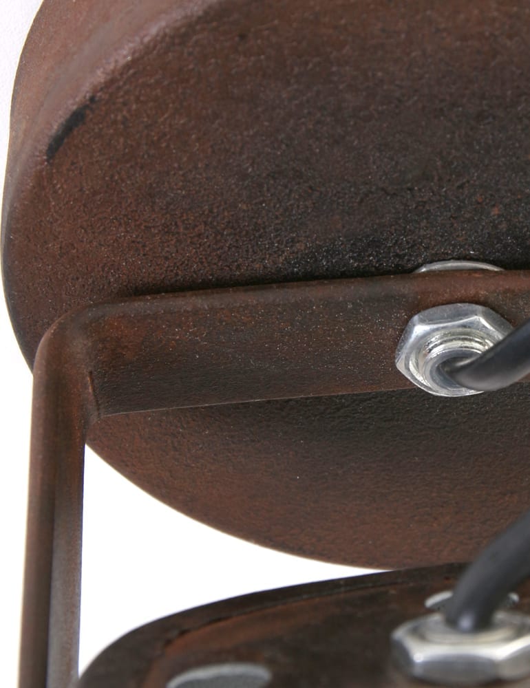 Lampe murale design Light & Living Elay couleur marron – Image 7