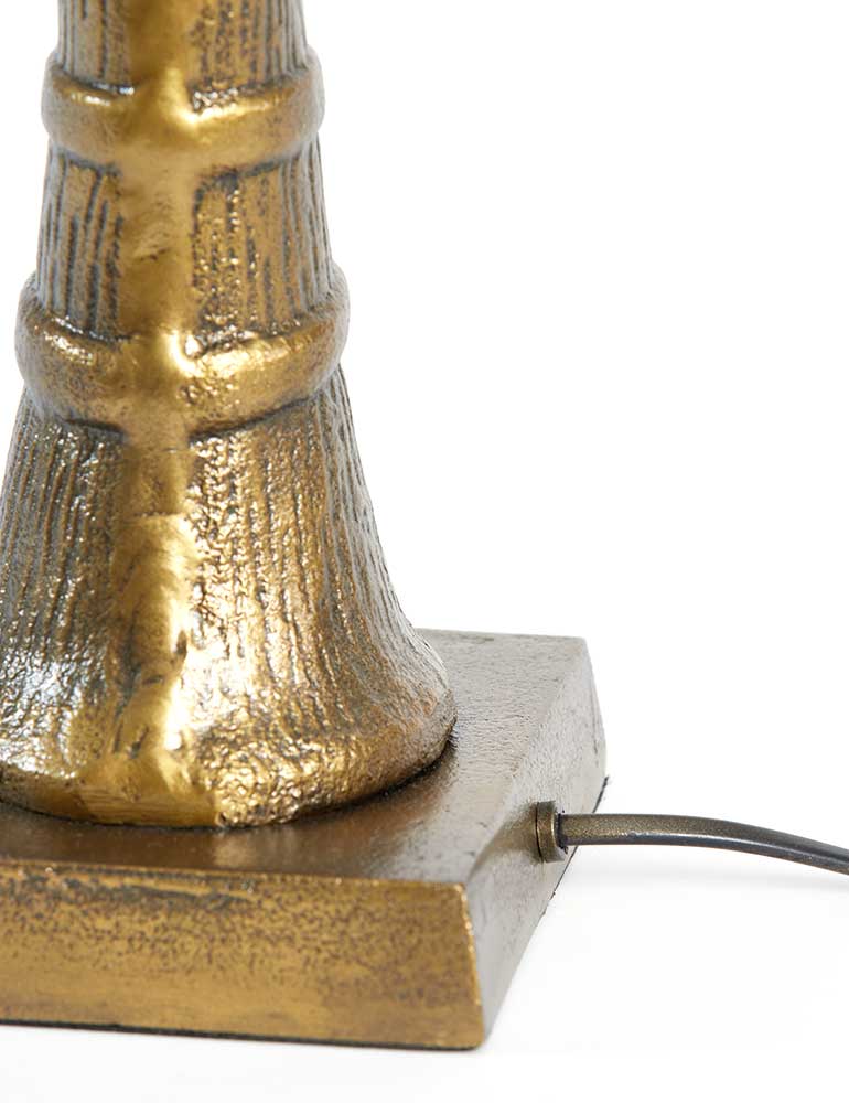 Lampe palmier Light & Living Palmtree bronze et blanc – Image 6