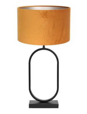 lampe-pied-noir-light-et-living-jamiri-abat-jour-dore-3564zw