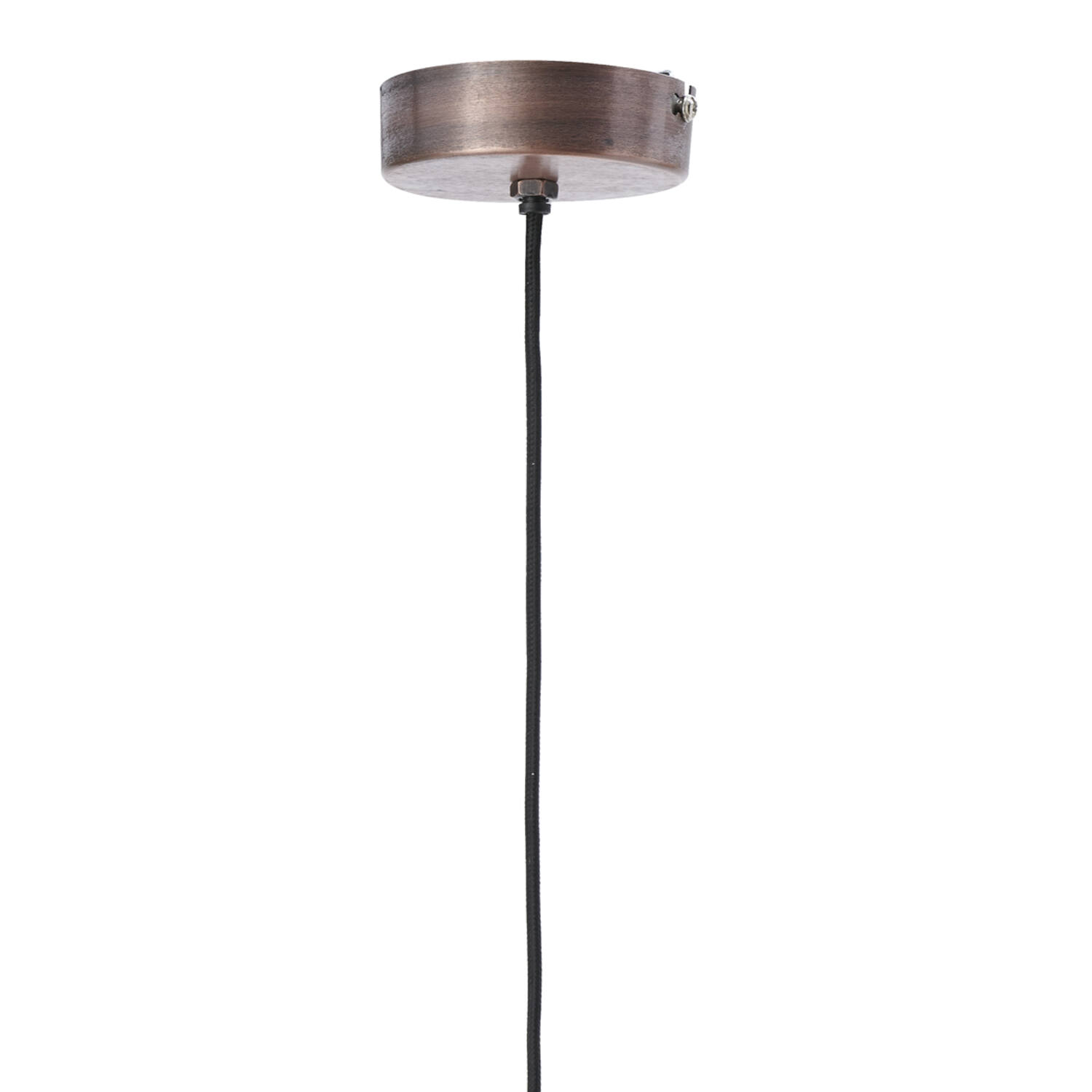 Lampe suspendue classique ronde marron Light & Living Kylie – Image 6