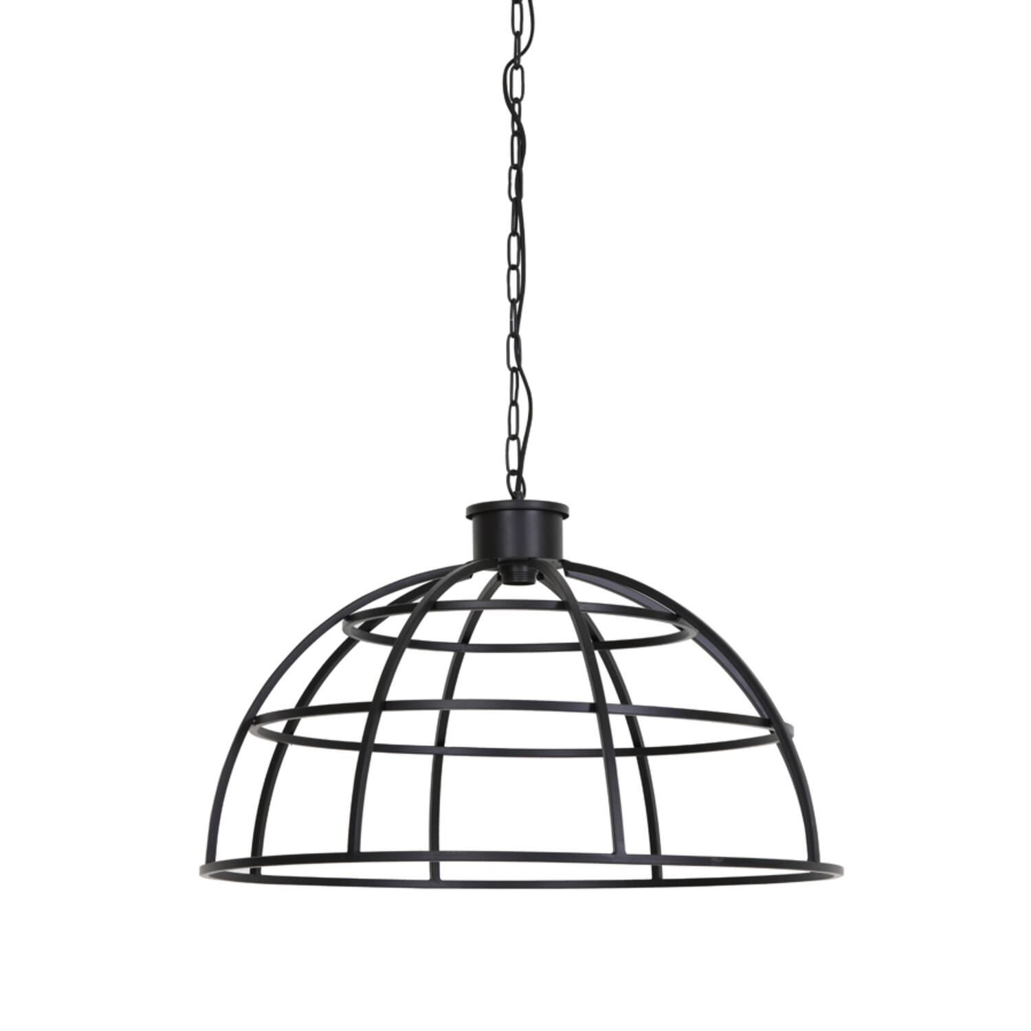 Lampe suspendue moderne noire ronde Light & Living Irini – Image 2