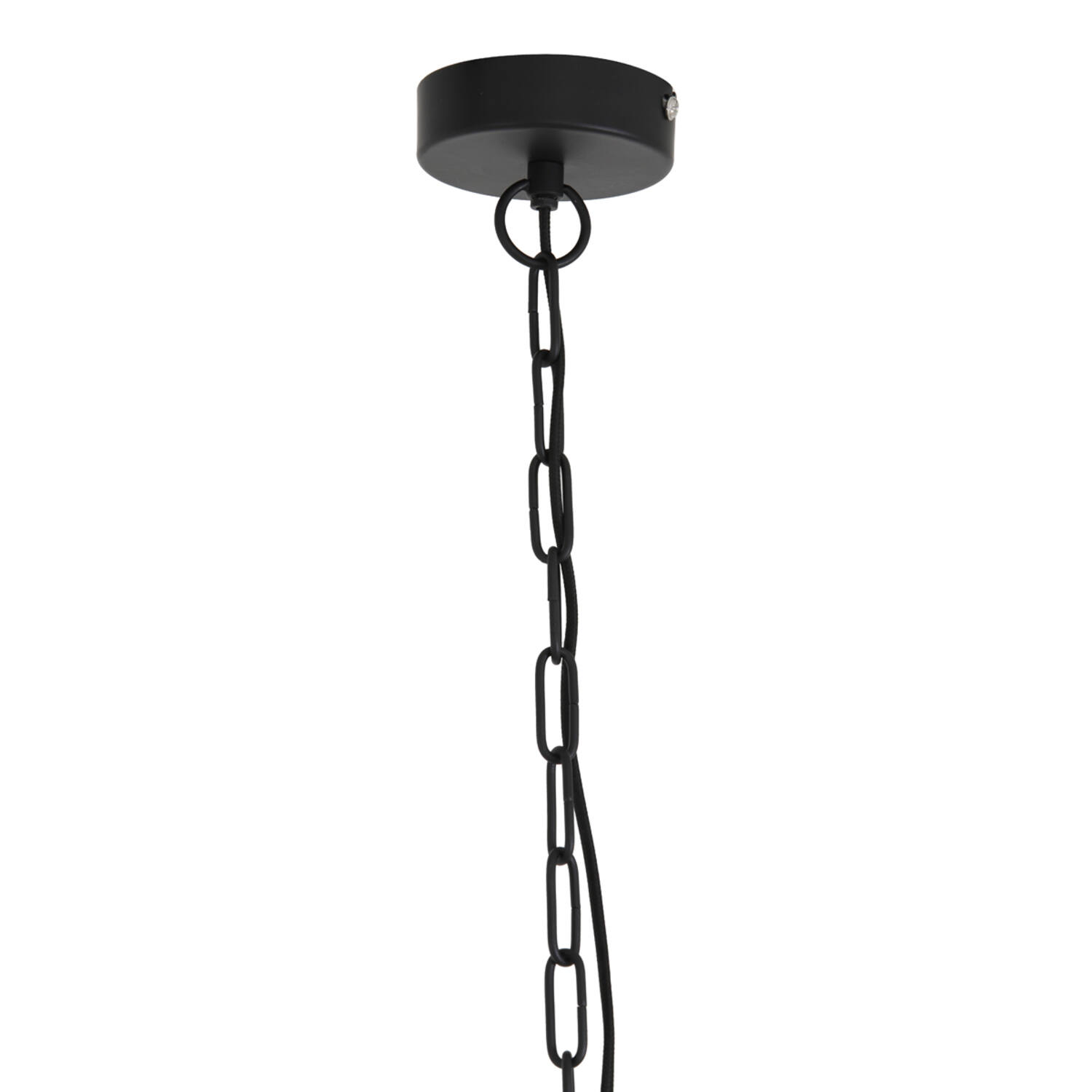 Lampe suspendue moderne noire ronde Light & Living Mirana – Image 6