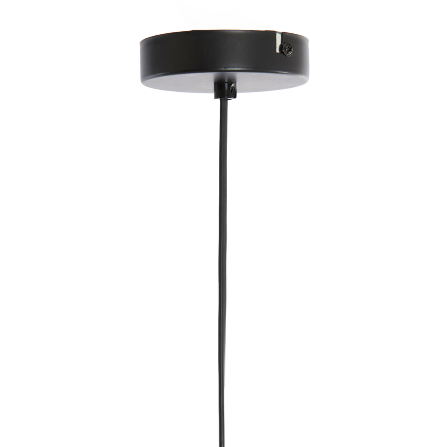 Lampe suspendue naturelle beige à mailles fines Light & Living Coryp – Image 7