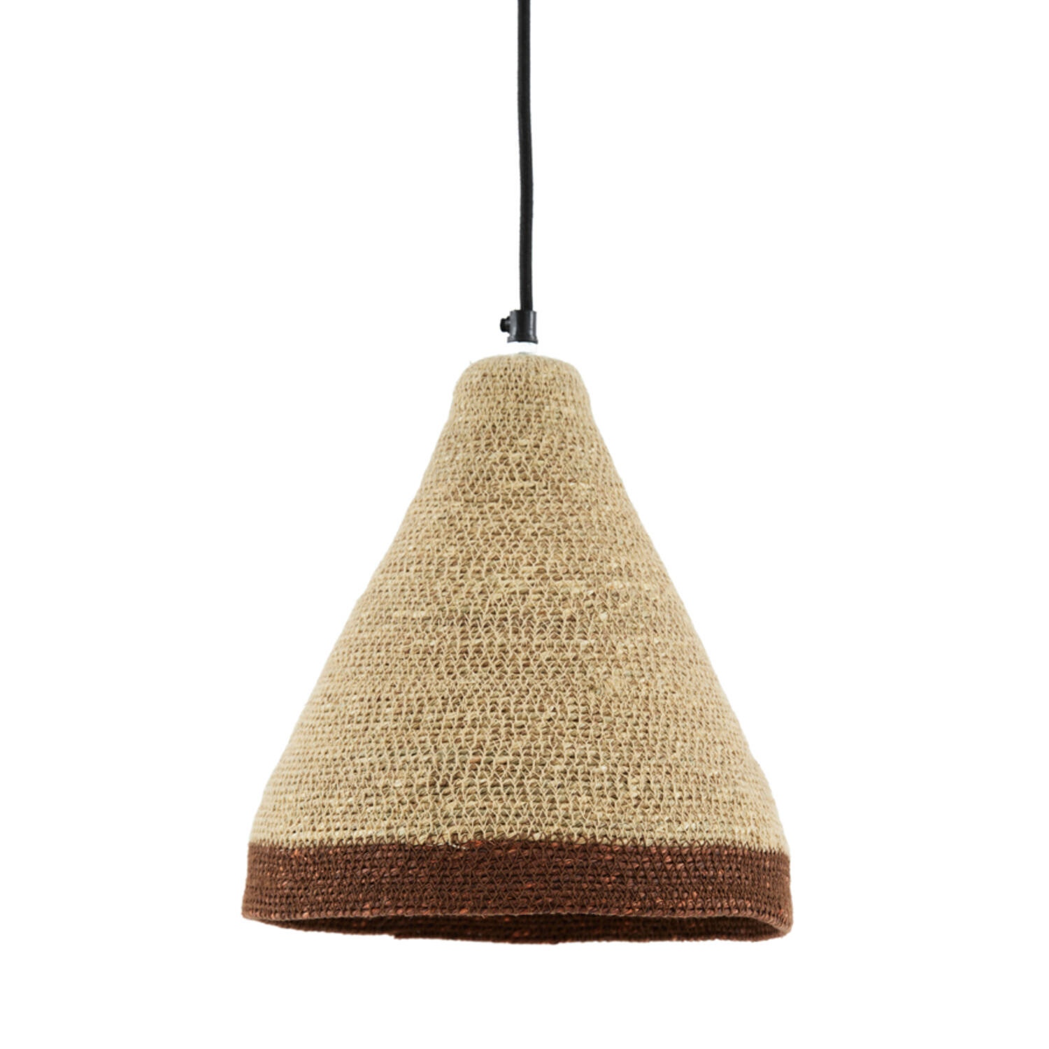 Lampe suspendue naturelle beige avec marron Light & Living Brescia – Image 2