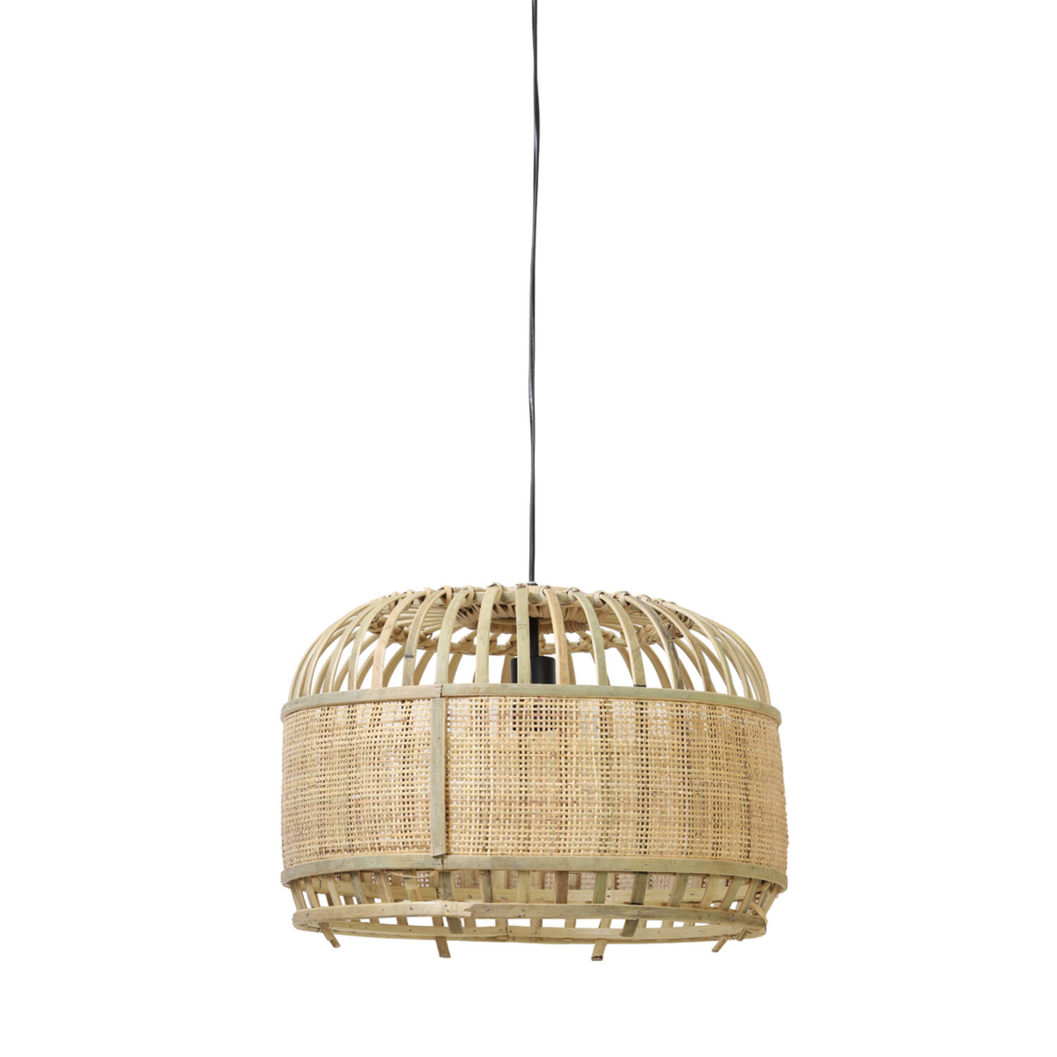Lampe suspendue naturelle beige en rotin Light & Living Dalika – Image 2