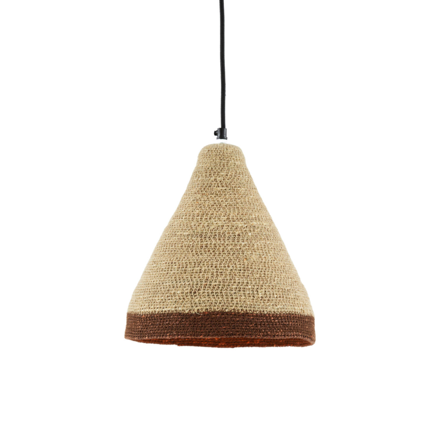 Lampe suspendue naturelle beige et marron Light & Living Brescia – Image 5