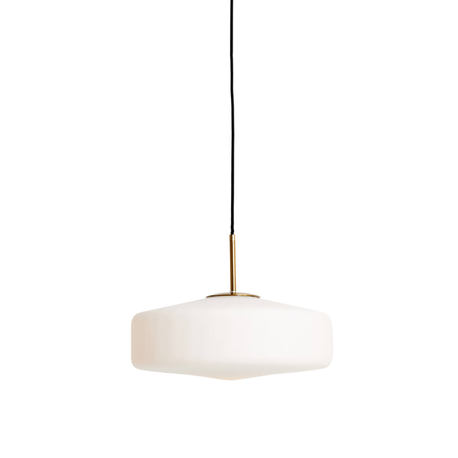 Lampe suspendue rétro blanche et dorée Light & Living Pleat – Image 5