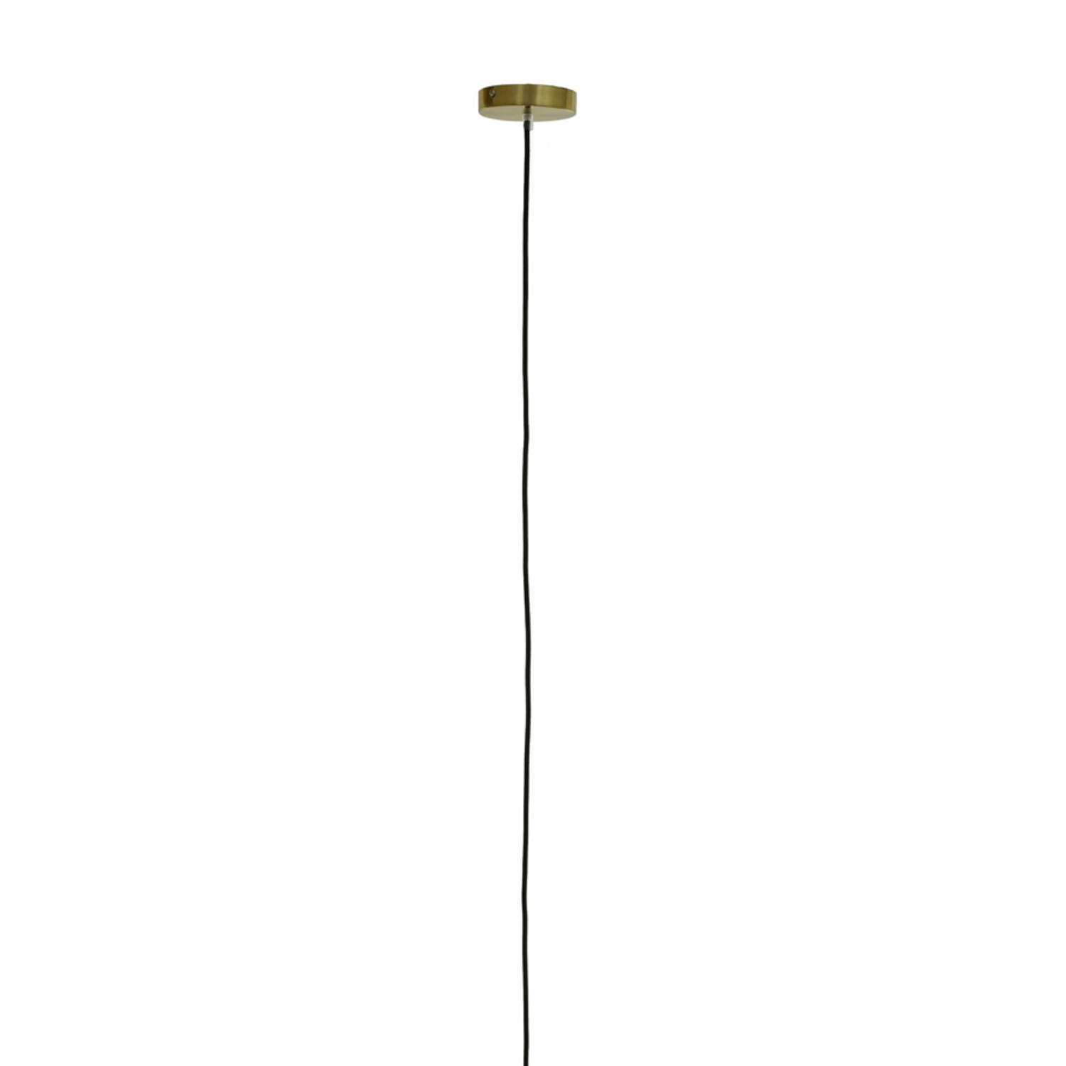 Lampe suspendue rétro noire en verre fumé sphérique Light & Living Medina – Image 4