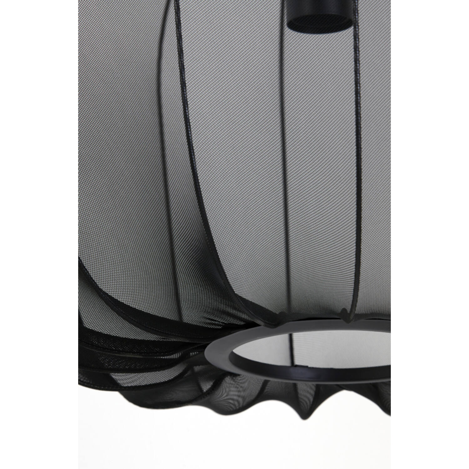 Lampe suspendue rétro noire ronde Light & Living Plumeria – Image 4