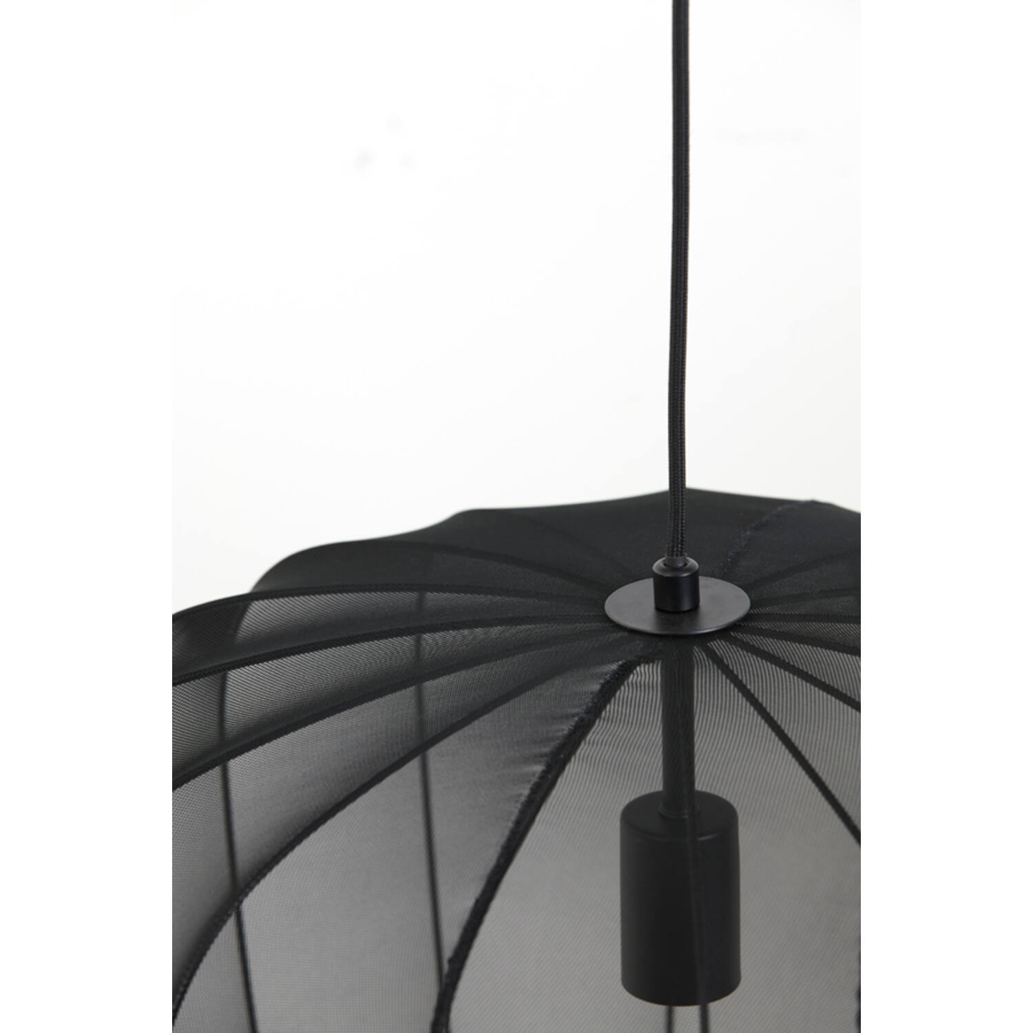 Lampe suspendue rétro noire ronde Light & Living Plumeria – Image 7