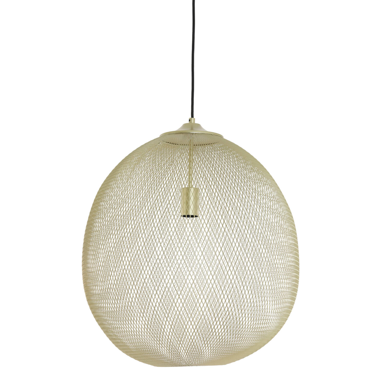 Lampe suspendue rustique dorée à mailles fines Light & Living Moroc – Image 2