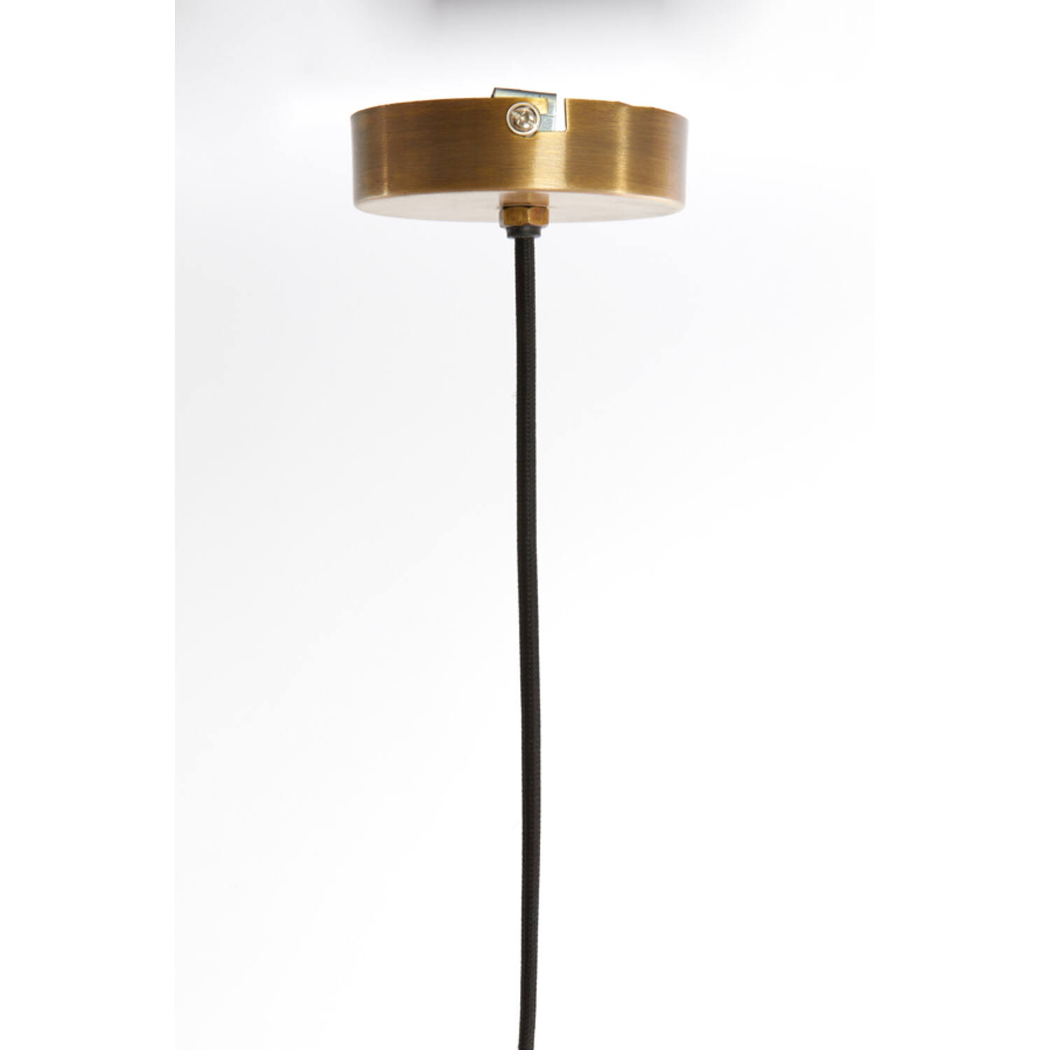 Lampe suspendue rustique dorée ajourée Light & Living Finou – Image 5
