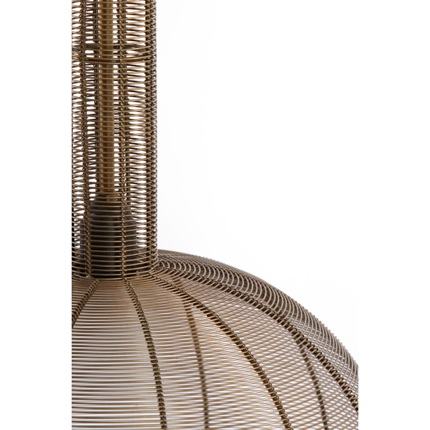 Lampe suspendue rustique marron sphérique Light & Living Tartu – Image 6