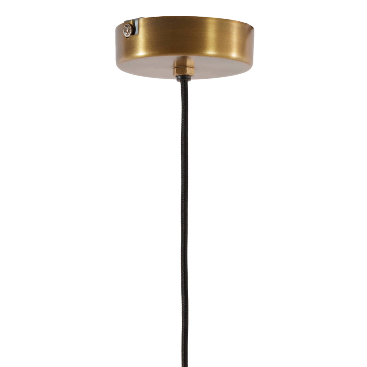 Lampe suspendue rustique marron sphérique Light & Living Tartu – Image 7