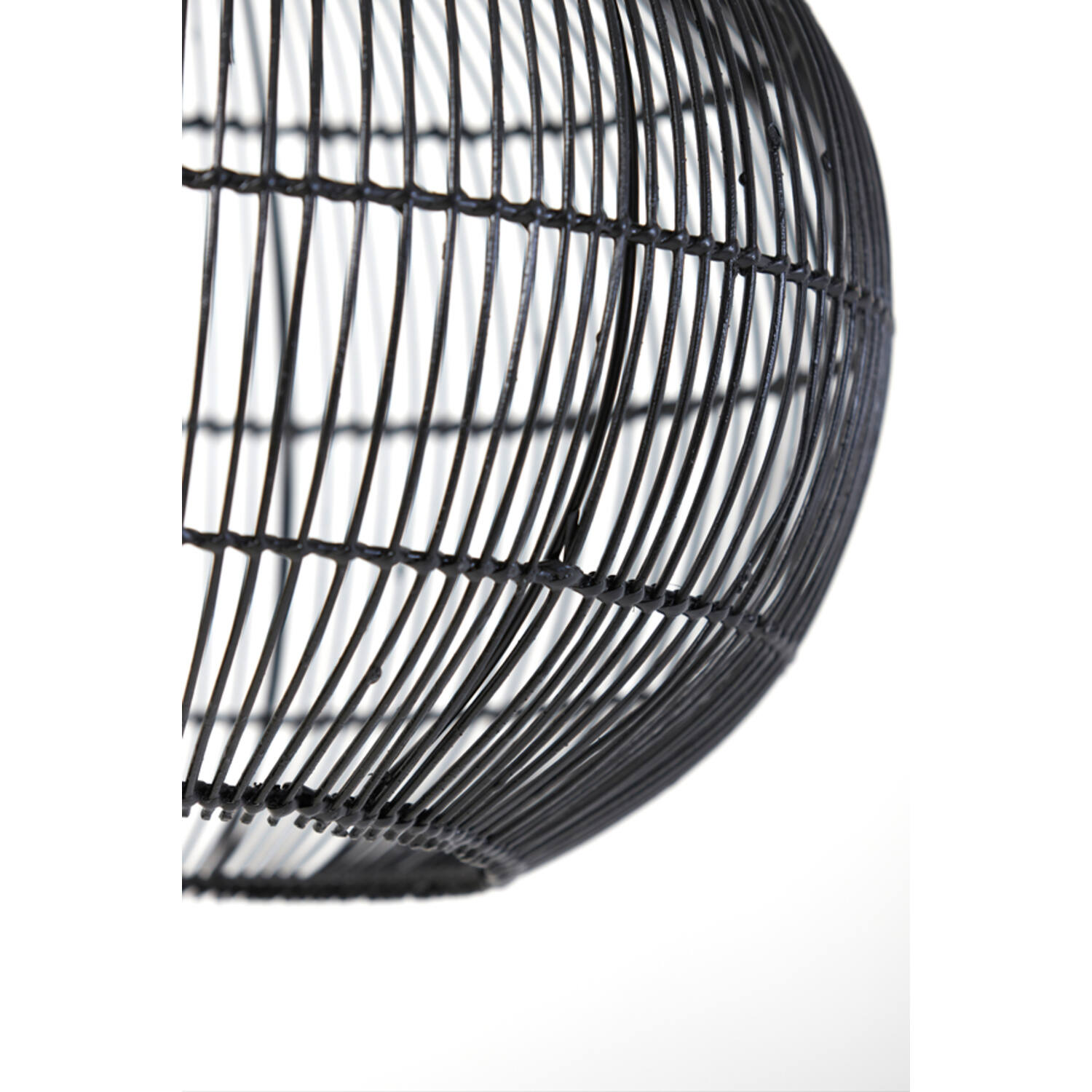 Lampe suspendue rustique noire bombée Light & Living Pacino – Image 4