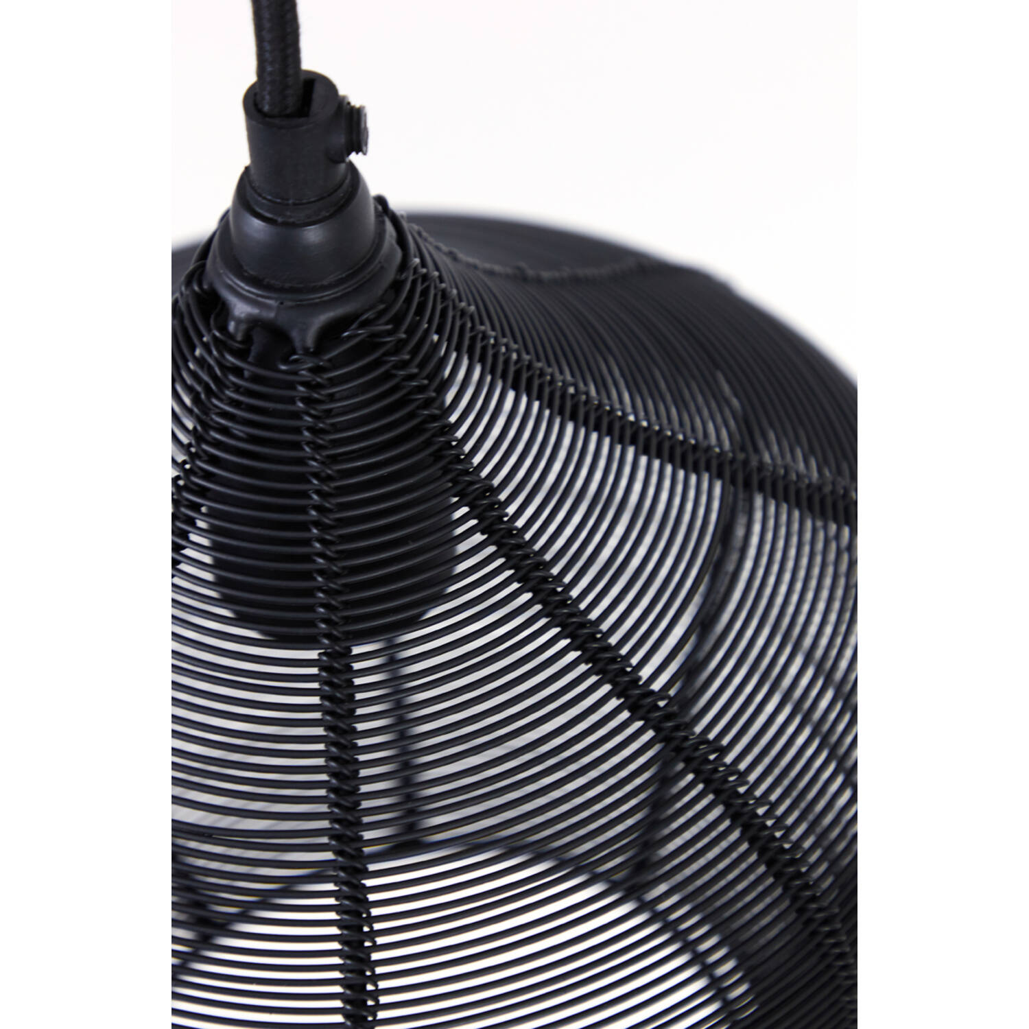 Lampe suspendue rustique noire cinq points lumineux Light & Living Alvaro – Image 7