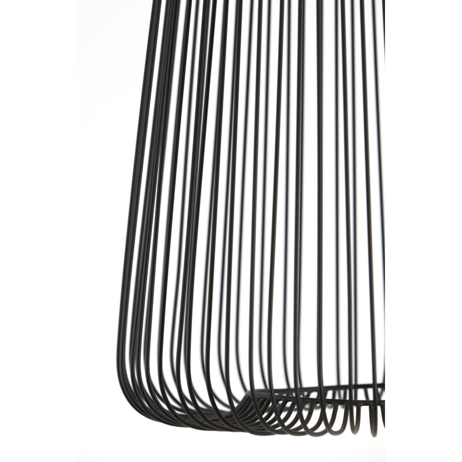 Lampe suspendue rustique noire en fil de métal Light & Living Rilanu – Image 6