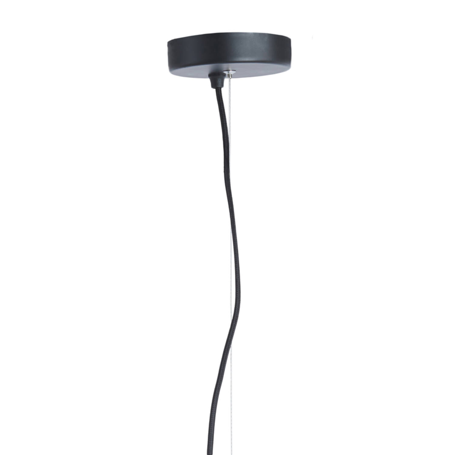 Lampe suspendue rustique noire en forme d'œuf Light & Living Yaelle – Image 4
