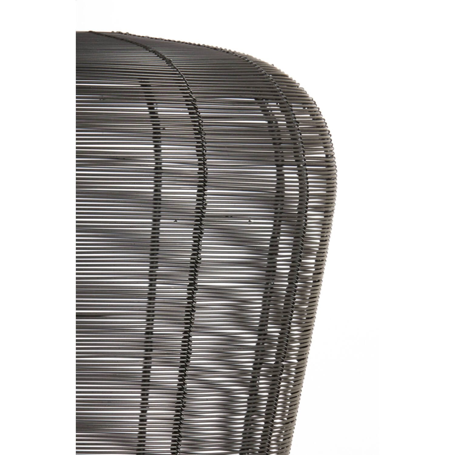 Lampe suspendue rustique noire en métal Light & Living Adeta – Image 4