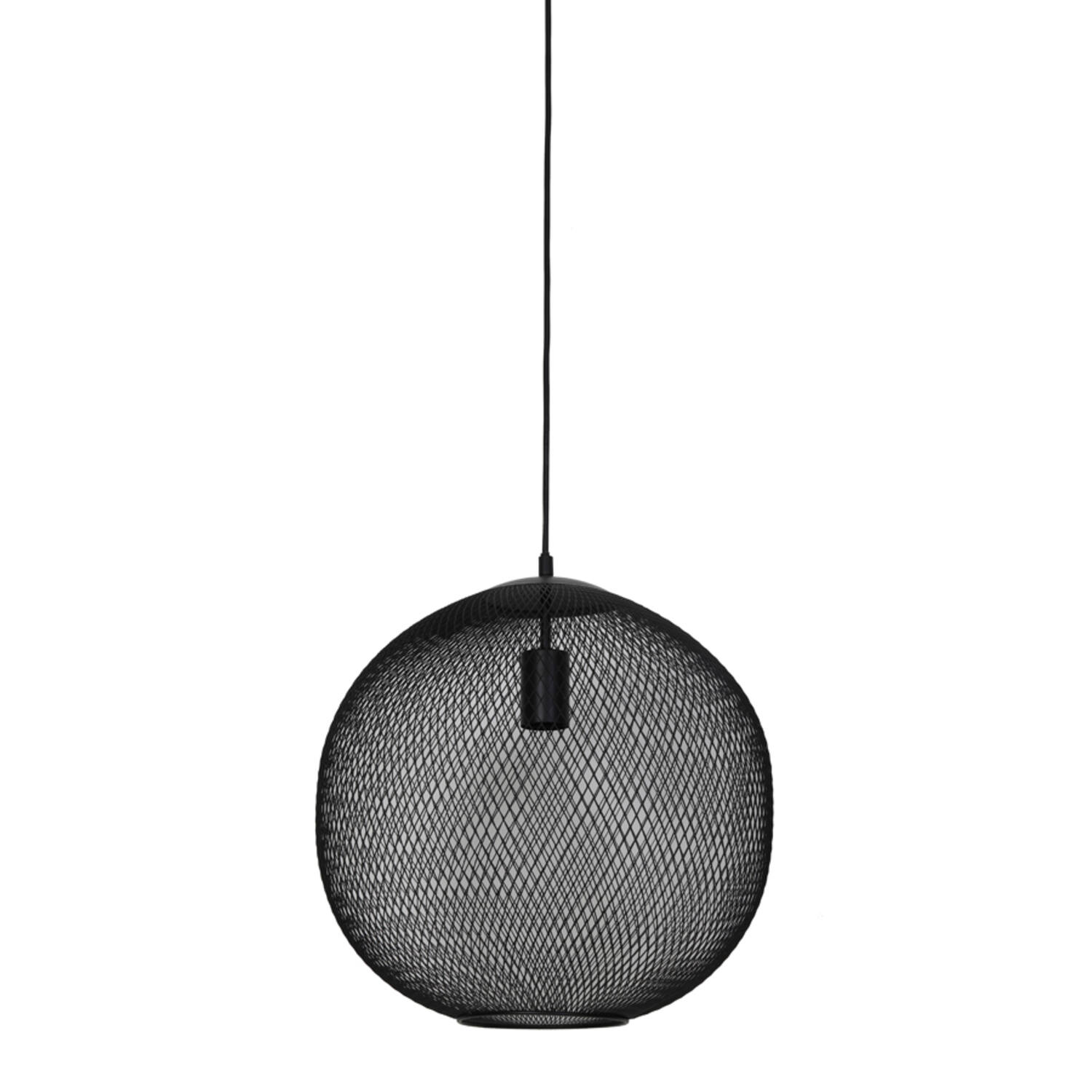 Lampe suspendue rustique noire sphérique Light & Living Reilley – Image 2