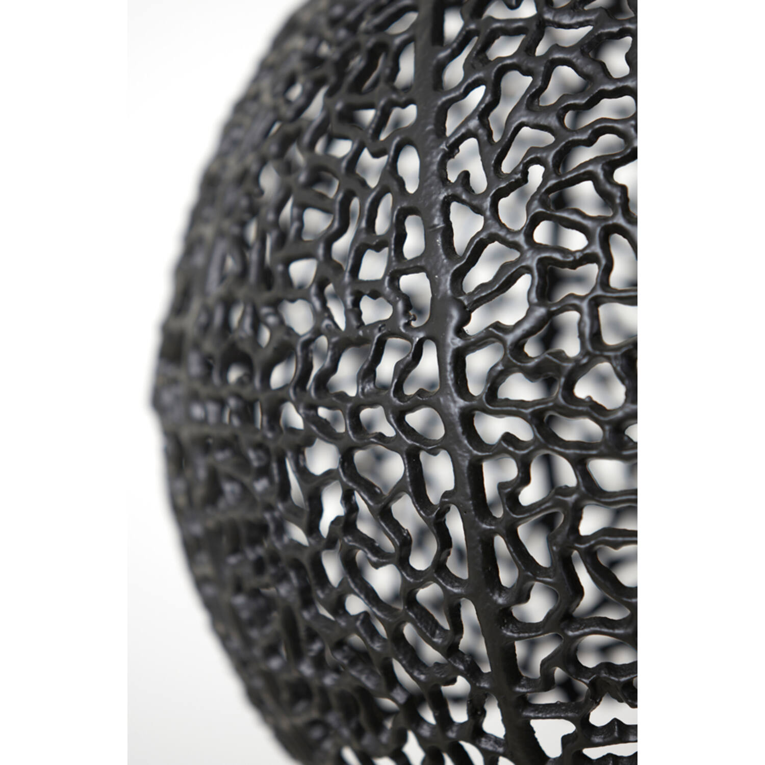 Lampe suspendue rustique noire sphérique Light & Living Sinula – Image 4