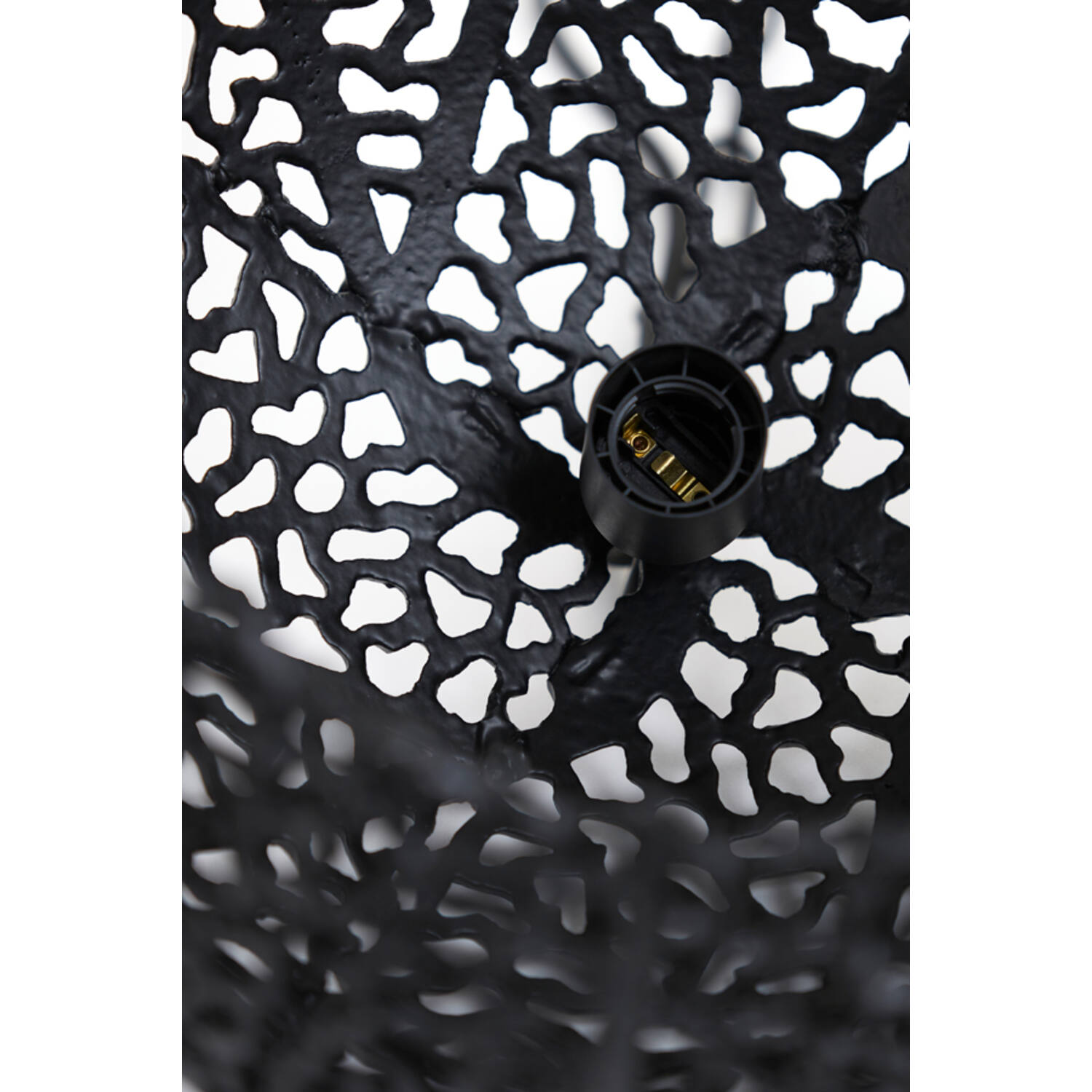 Lampe suspendue rustique noire sphérique Light & Living Sinula – Image 5