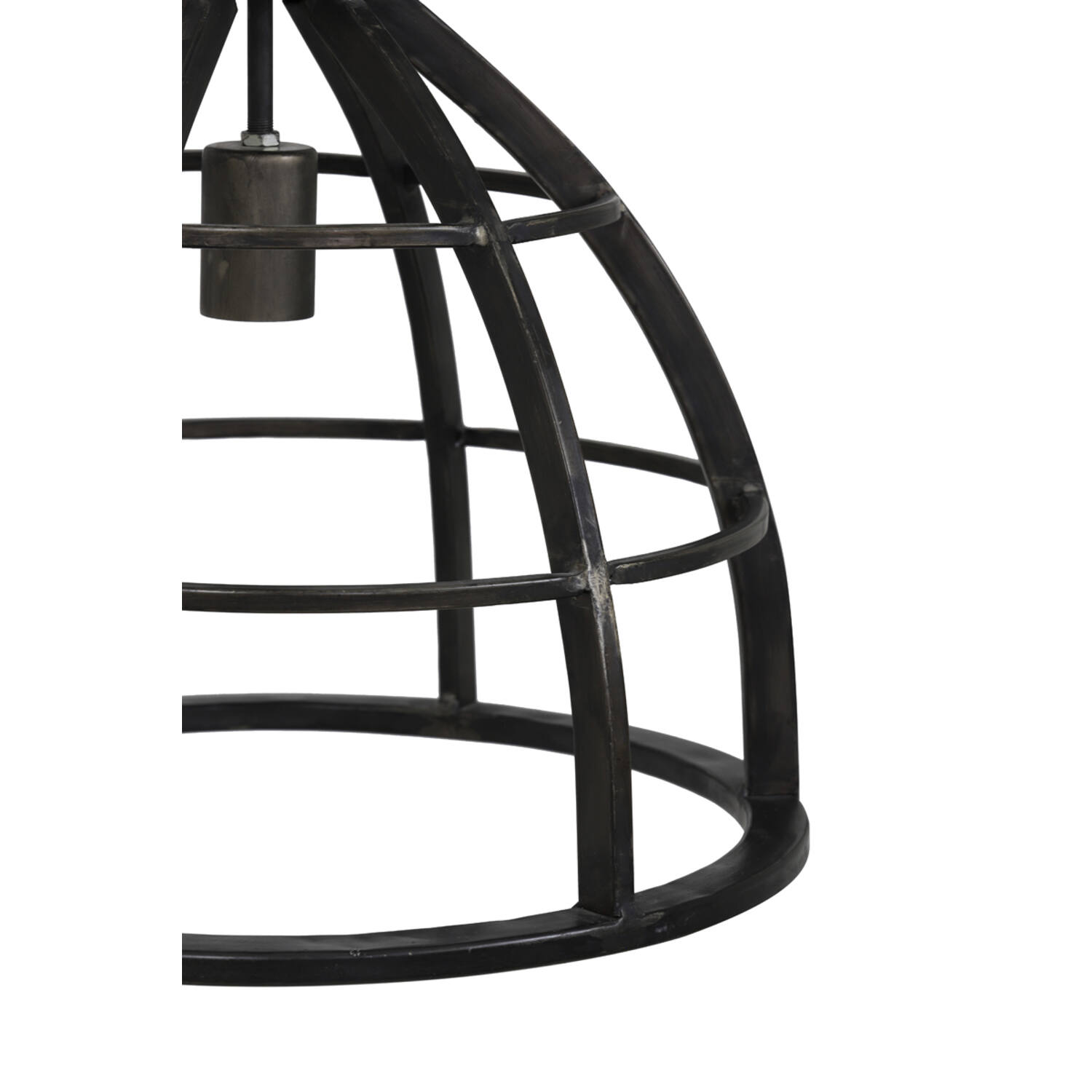 Lampe suspendue rustique noire style marin Light & Living Amy – Image 7