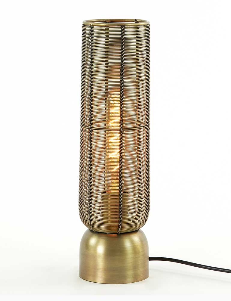 Lampe verticale de chevet Light & Living Lezuza bronze – Image 2