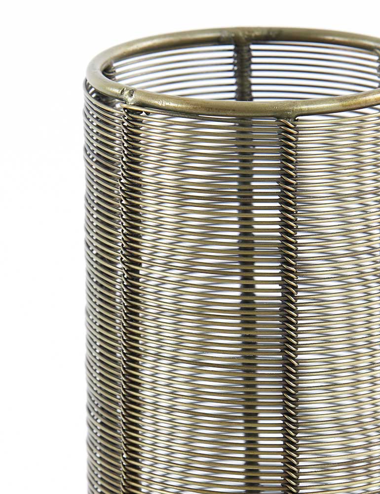 Lampe verticale de chevet Light & Living Lezuza bronze – Image 3