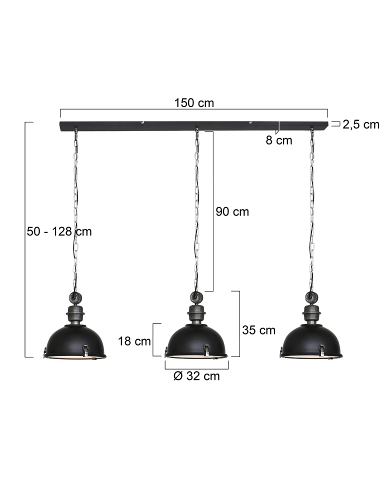 lampea-suspension-3-lumieres-industrielle-steinhauer-bikkel-noires-7980zw-7