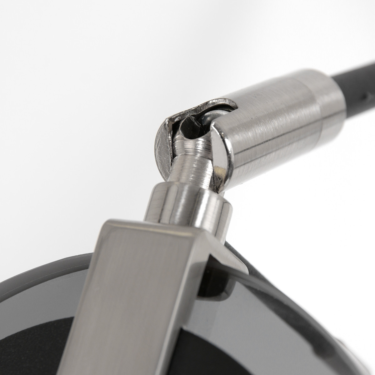 Liseuse LED sur pied verre fumé Steinhauer Turound noir – Image 10