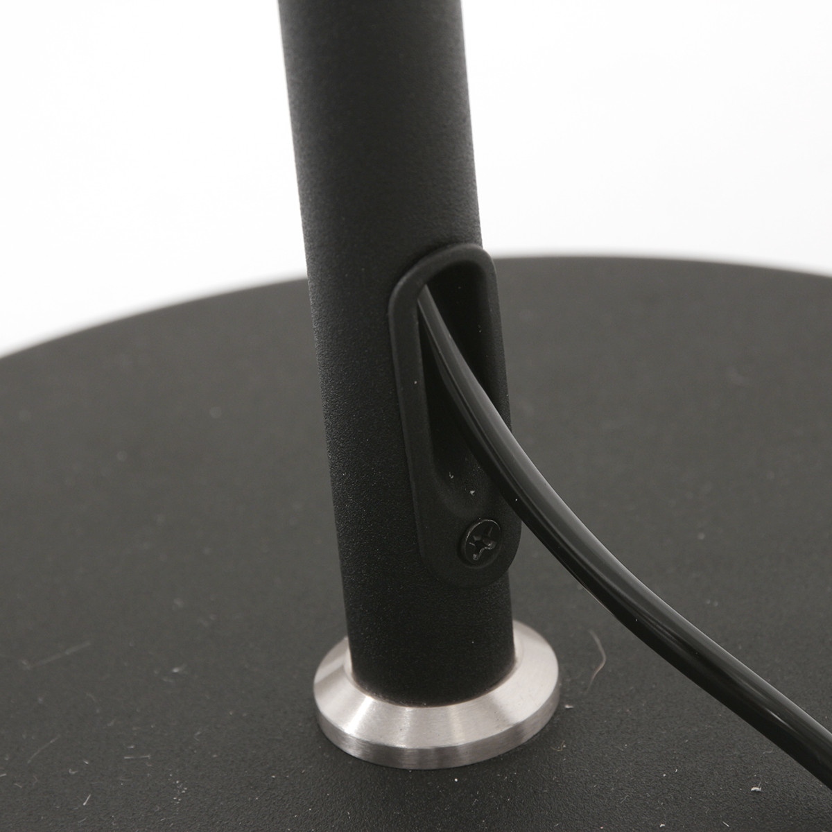 Liseuse LED sur pied verre fumé Steinhauer Turound noir – Image 15