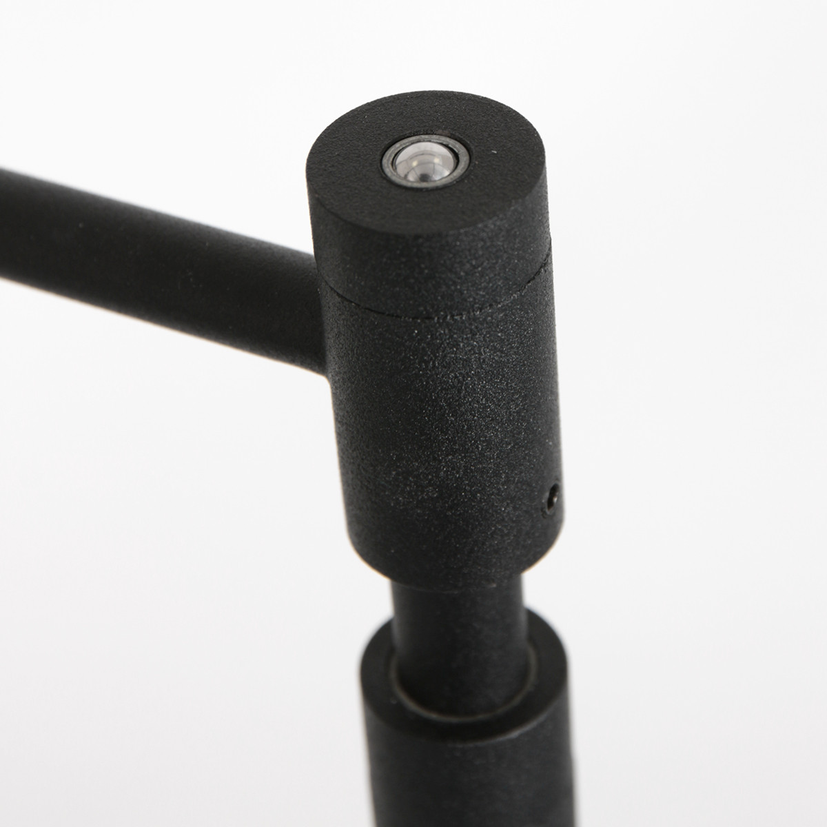 Liseuse LED sur pied verre fumé Steinhauer Turound noir – Image 4