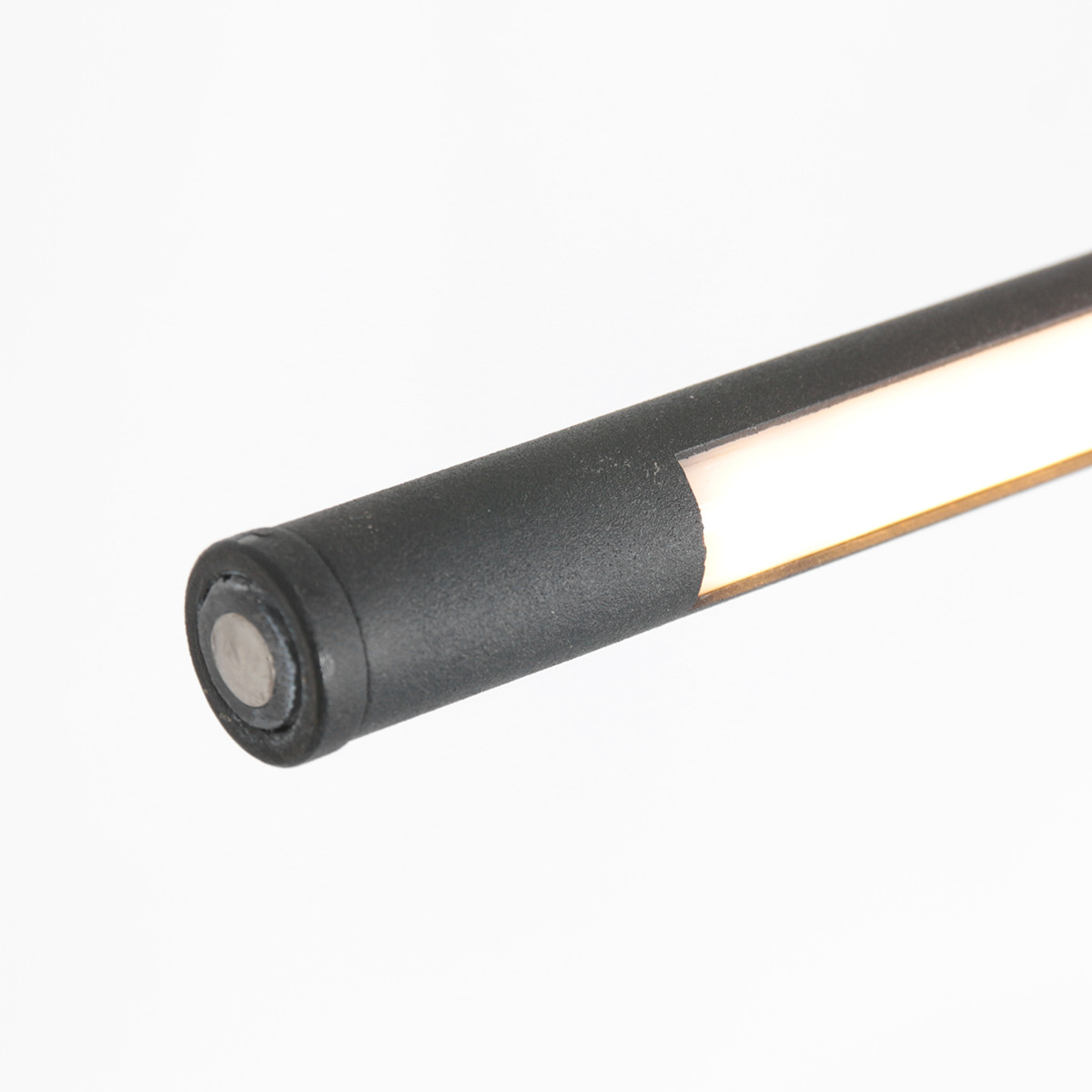 Lampadaire moderne réglable noir Mexlite Serpent – Image 10