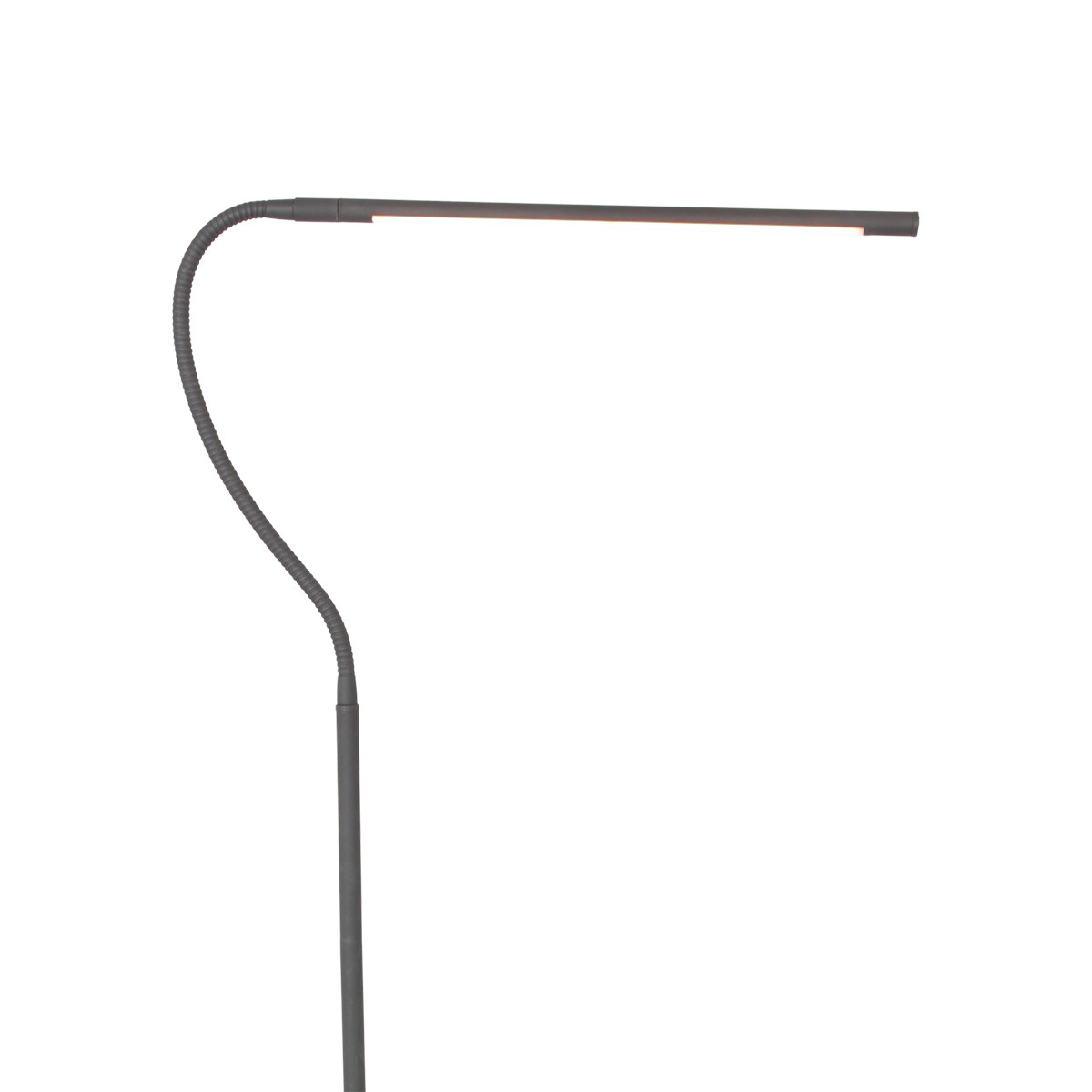Lampadaire moderne réglable noir Mexlite Serpent – Image 18