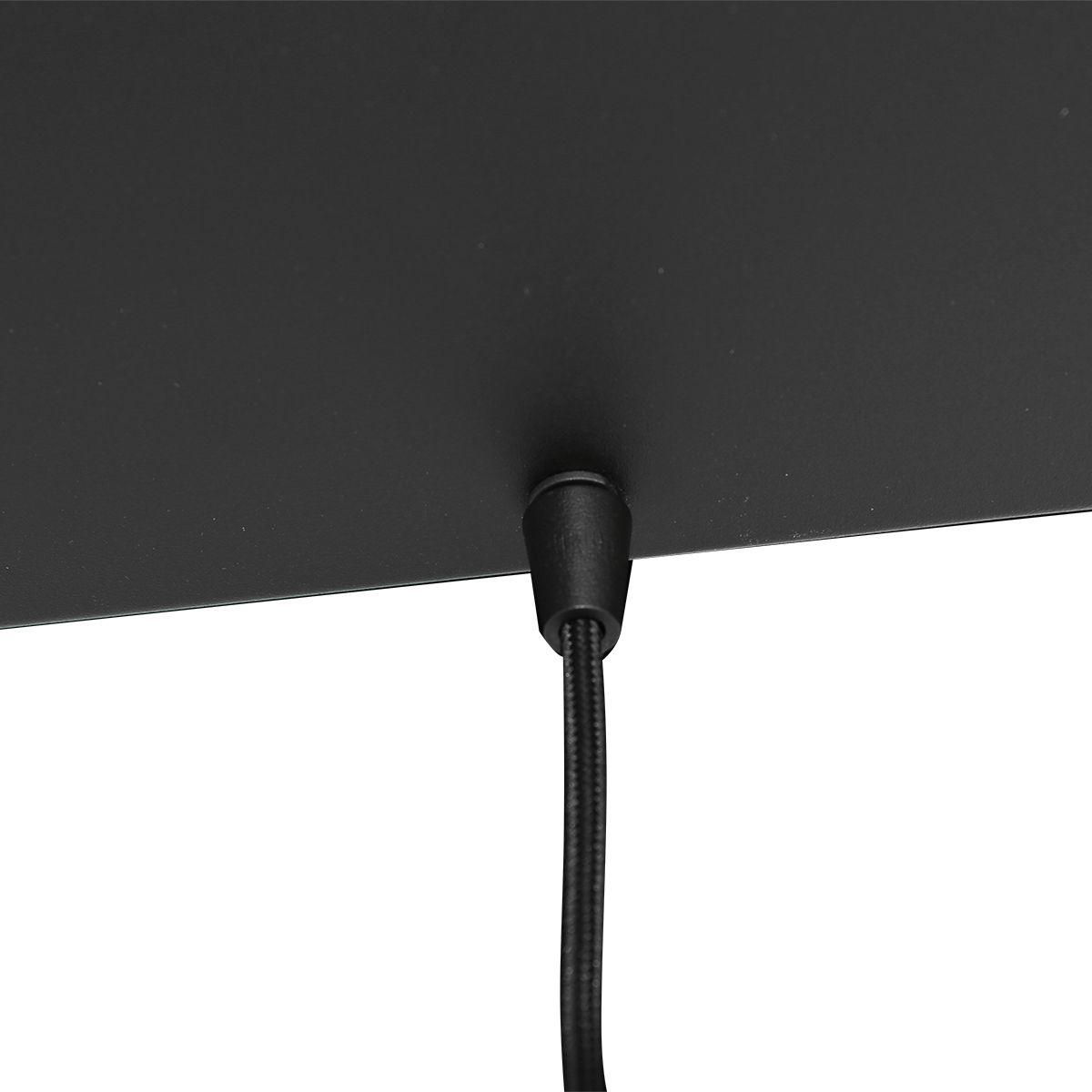 Lustre noir à 9 lumières avec tubes / globes en verre Steinhauer Reflexion – Image 16