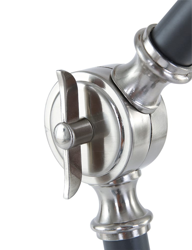 Luminaire sur pied noir style industriel Mexlite Cera 170 cm – Image 10