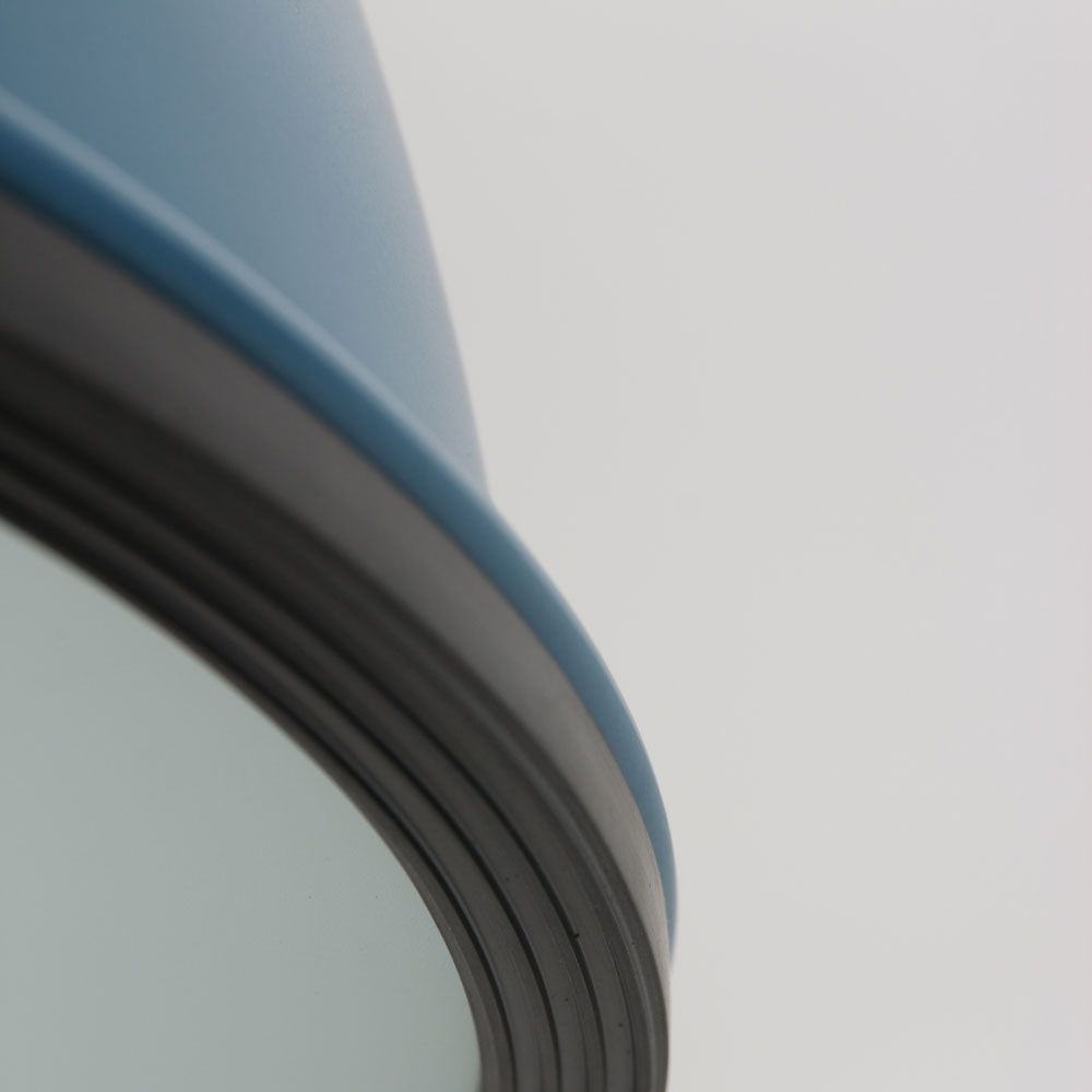 Suspension industrielle en métal/verre en forme de dôme pétrole Steinhauer Bikkel – Image 10