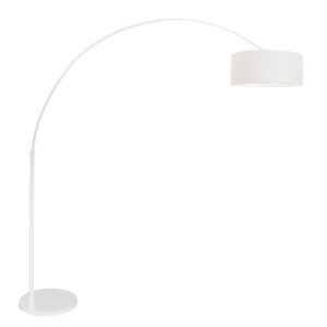 majestueuse-lampe-a-abat-jour-blanc-steinhauer-sparkled-light-opaque-7169w