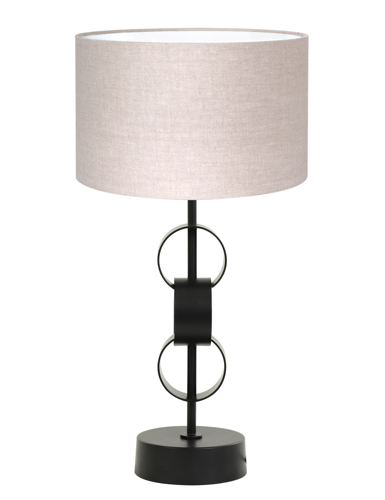 pied-de-lampe-avec-abat-jour-marron-light-et-living-circulum-noir-8258zw