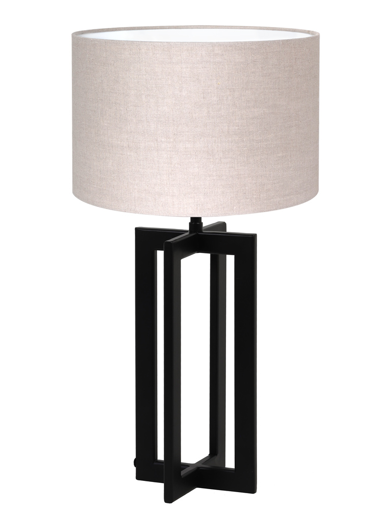 pied-de-lampe-carre-abat-jour-rond-light-et-living-mace-beige-8462zw