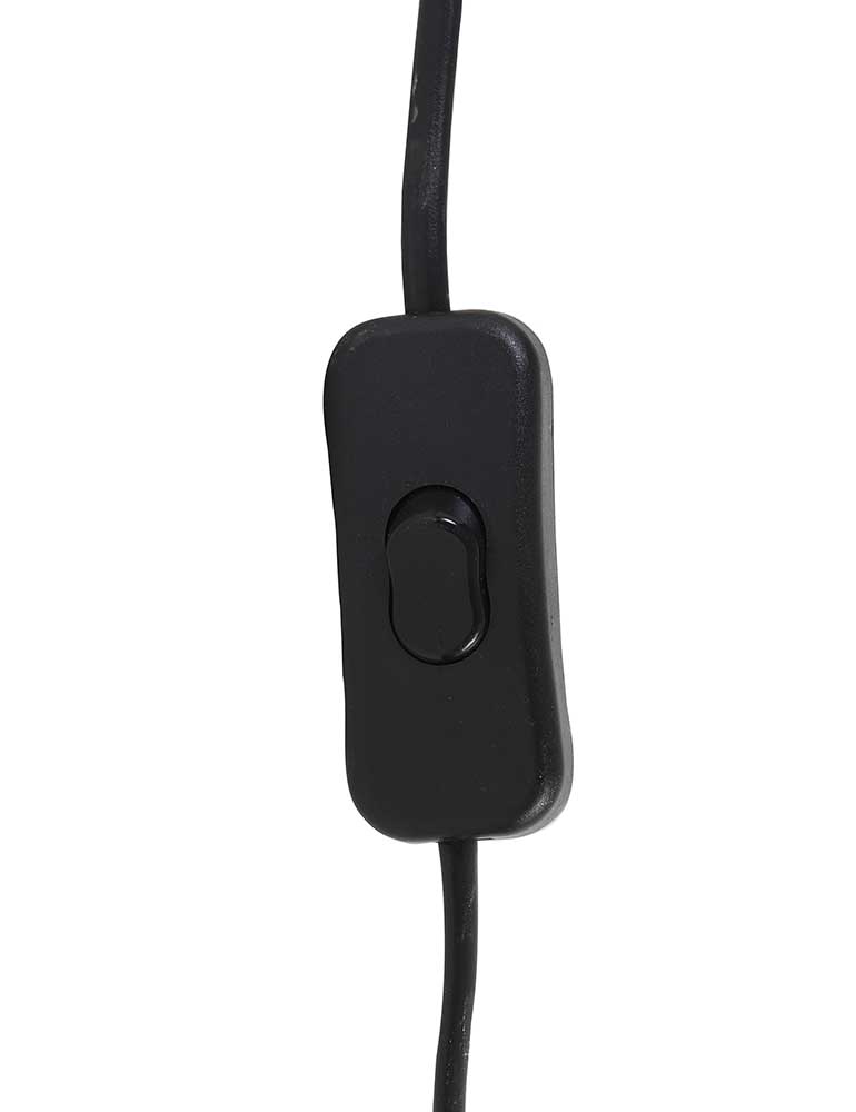 Pied de lampe de chevet cercle Light & Living Liva noir – Image 10