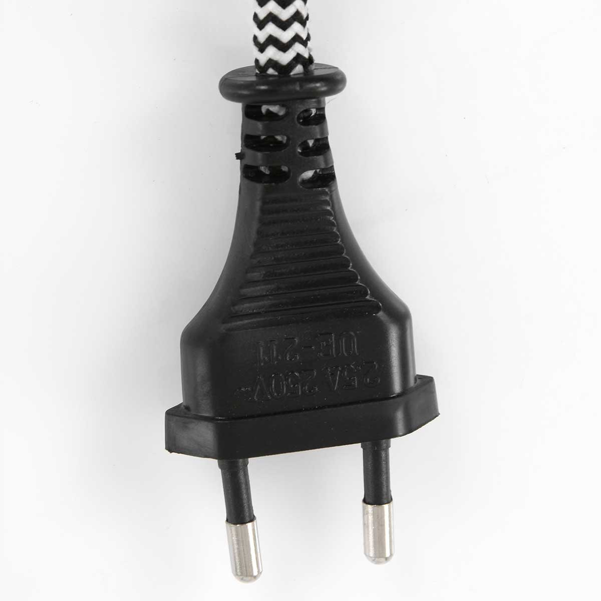 Pied de lampe design argenté Mexlite Sabi hêtre – Image 11