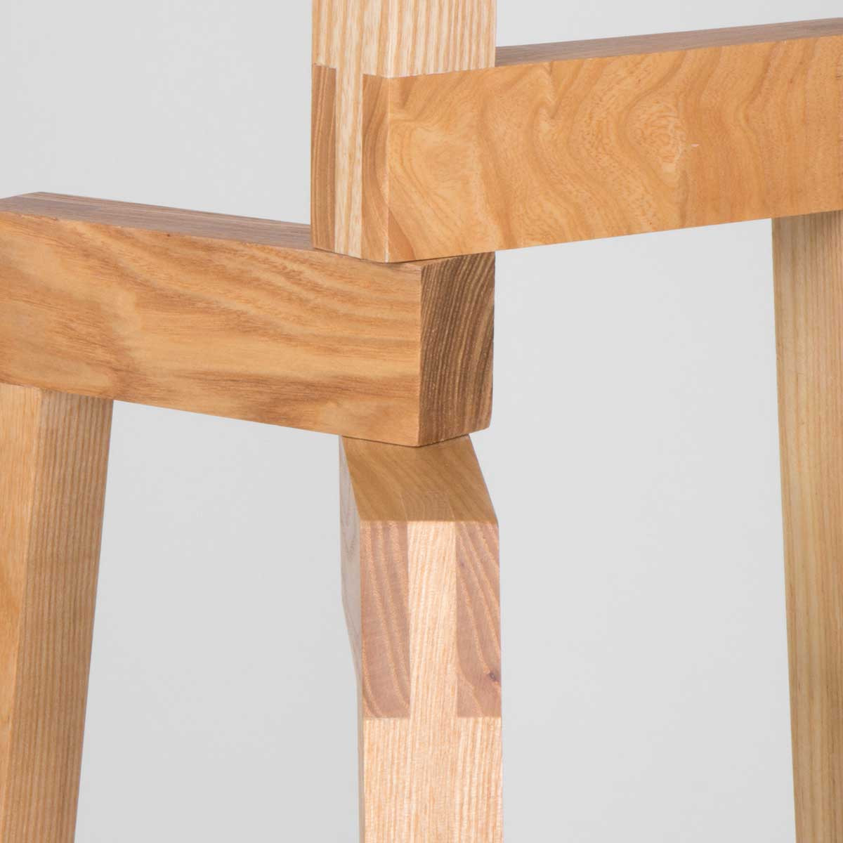 Pied de lampe design argenté Mexlite Sabi hêtre – Image 9