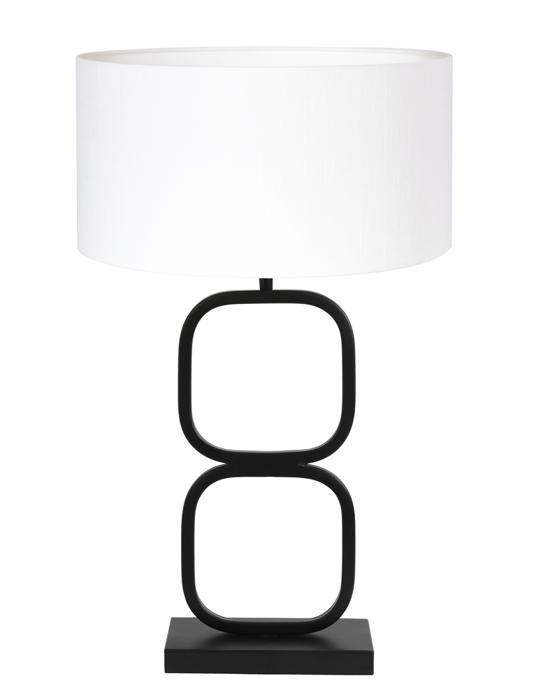 pied-de-lampe-noir-double-cercle-light-et-living-lutika-abat-jour-blanc-8279zw