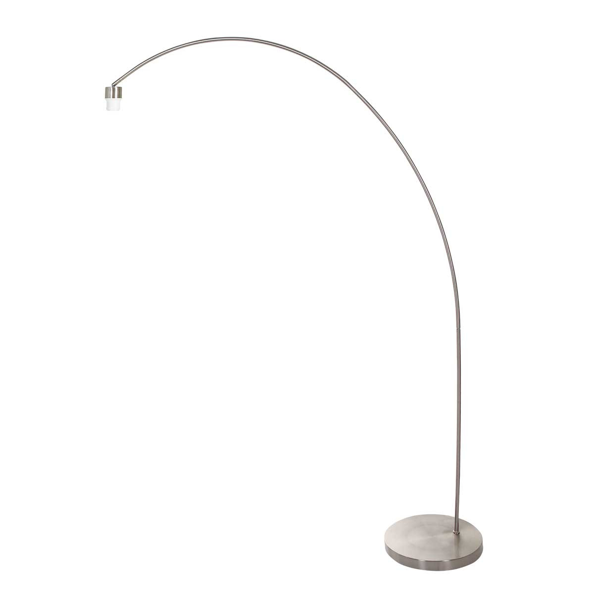 Lampadaire de sol minimaliste courbé en acier Mexlite Solva – Image 2